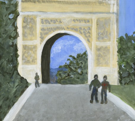 Roman Arch at Benevento, 