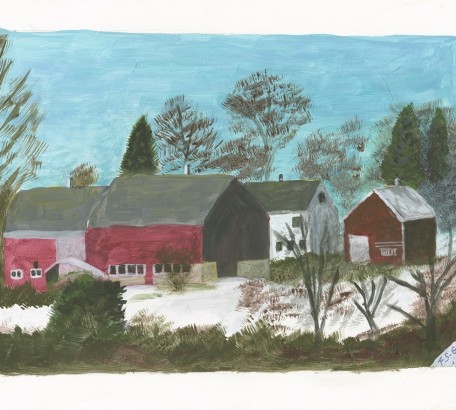 Farmhouse and Barns, Washington, CT, 